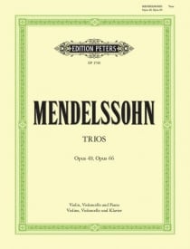 Mendelssohn: Piano Trios published by Peters