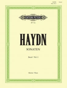 Haydn: Piano Sonatas Volume 1 published by Peters