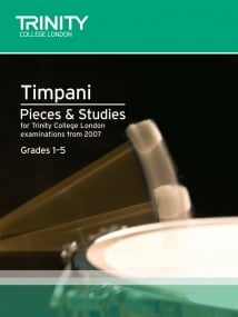 Trinity Timpani Pieces & Studies Grades 1-5
