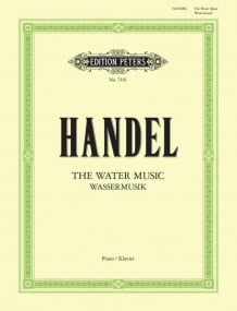 Handel: The Water Music for Piano published by Peters