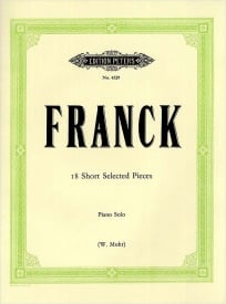 Franck: 18 Selected Short Pieces for Piano published by Peters
