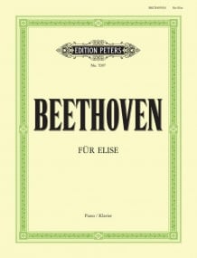 Beethoven: Fur Elise for Piano published by Peters Edition