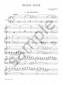 Debussy: Petite Suite for Piano Duet published by Peters Edition