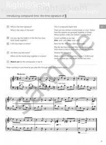 Right @ Sight Grade 4 for Piano published by Peters
