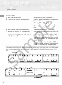 Right @ Sight Grade 7 for Piano published by Peters