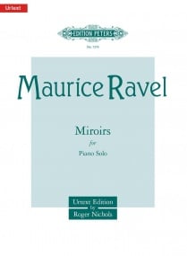 Ravel: Miroirs for Piano published by Peters