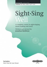 Sight Sing Well Pupil Book (1C) published by Peters Edition