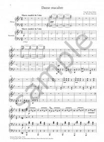 Saint-Saens: Danse Macabre Arranged for Piano Duet published by Peters Edition