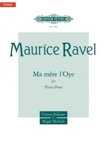 Ravel: Ma mere l'Oye for Piano Duet published by Peters