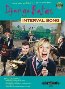 Django Bates Interval Song published by Peters (Book & CD)