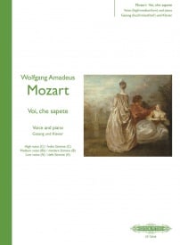 Mozart: Voi Che Sapete in 3 Keys published by Peters