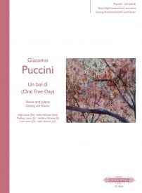 Puccini: Un bel di vedremo (One fine day) from Madama Butterfly in 3 Keys published by Peters Edition