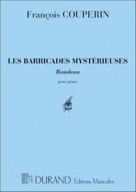 Couperin: Les Barricades mystrieuses for Piano published by Durand