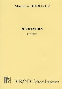 Durufle: Meditation for Organ published by Durand