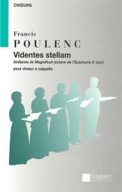 Poulenc: Videntes Stellam SATB published by Salabert