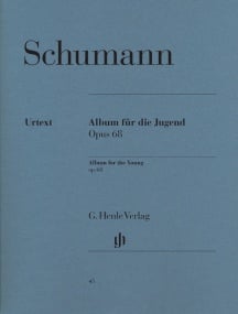 Schumann: Album for the Young Opus 68 for Piano published by Henle