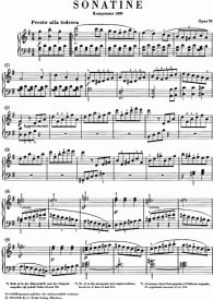 Beethoven: Sonata in G Opus 79 (Alla Tedesca) for Piano published by Henle