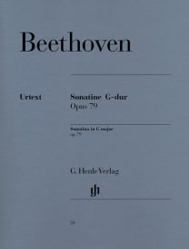 Beethoven: Sonata in G Opus 79 (Alla Tedesca) for Piano published by Henle