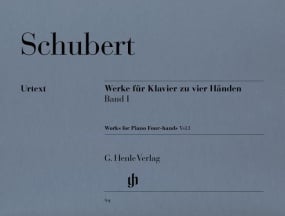 Schubert: Works for Piano four-hands Volume 1 published by Henle
