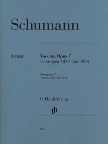 Schumann: Toccata in C major Opus 7 for Piano published by Henle
