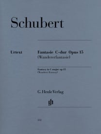 Schubert: Wanderer Fantasy in C Opus 15 D760 for Piano published by Henle