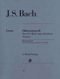 Bach: Sonatas Volume 2 for Flute published by Henle Urtext