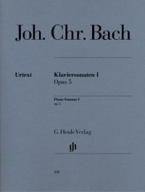 J C Bach: Piano Sonatas Volume 1 published by Henle