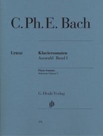 C P E Bach: Sonatas Volume 1 for Piano published by Henle