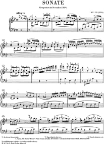 Mozart: Sonata in Bb Major K333 (315c) for Piano published by Henle