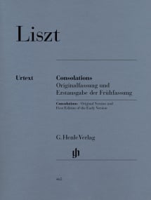 Liszt: Consolations for Piano published by Henle