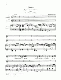 Haydn: Two Duets for Soprano, Tenor and Piano Hob. XXVa:2 published by Henle