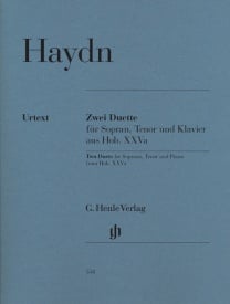 Haydn: Two Duets for Soprano, Tenor and Piano Hob. XXVa:2 published by Henle