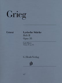 Grieg: Lyric Pieces Book 2 Opus 38 for Piano published by Henle