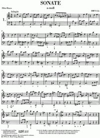 Handel: Sonatas Volume 2 for Flute published by Henle