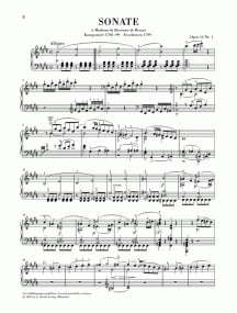Beethoven: Sonatas Opus 14 for Piano published by Henle