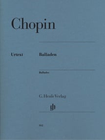 Chopin: Ballades for Piano published by Henle