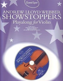 Guest Spot : Andrew Lloyd Webber Showstoppers - Violin published by Wise (Book & CD)