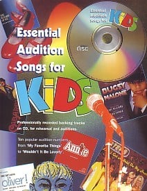 Essential Audition Songs for Kids published by Faber (Book & CD)