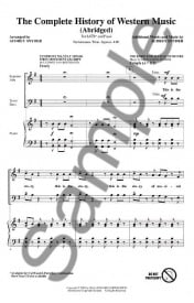 Complete History of Western Music  (Abridged) SATB published by Hal Leonard