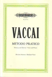 Vaccai: Metodo Pratico - Medium Voice published by Peters (Book Only)