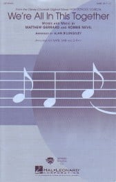 We're All in This Together SATB published by Hal Leonard