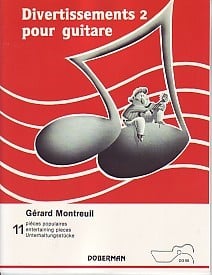Montreuil: Divertissements 2 for Guitar published by Doberman