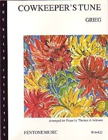 Grieg: The Cowkeeper's Tune for Piano published by Fentone