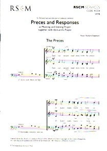 Shephard: Preces and Responses published by RSCM