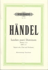 Handel: Laudate Pueri Dominum published by Peters Edition