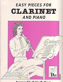 Easy Pieces for Clarinet published by Pan