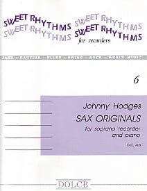 Hodges: Sax Originals for Recorder published by Dolce Edition