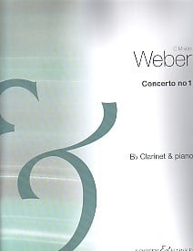 Weber: Concerto No 1 in F minor Opus 73 for Clarinet published by Boosey & Hawkes