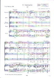 Elgar: O Salutaris in Eb SATB published by IMP