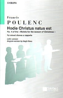 Poulenc: Hodie Christus SATB published by Salabert